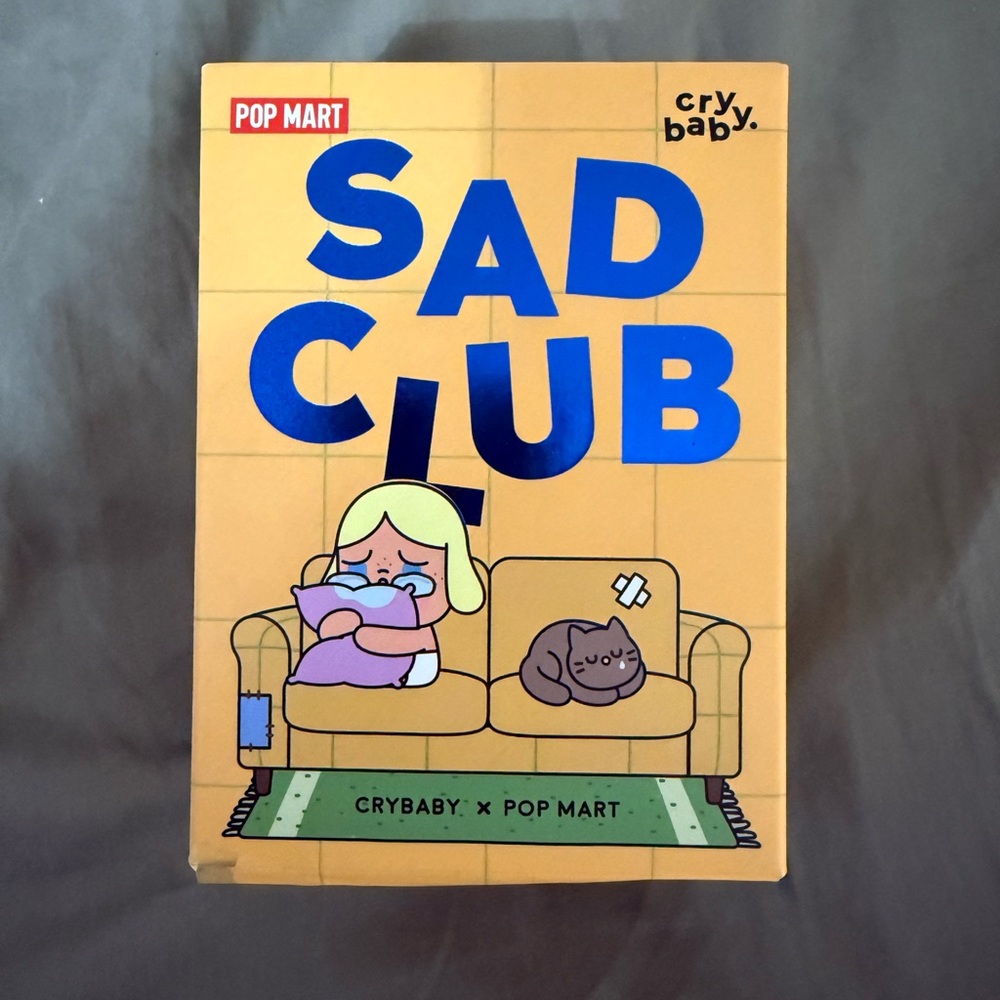 Pop Mart Crybaby Sad Club “Left Behind” SEALED + Card - Authentic - Picture 2 of 2